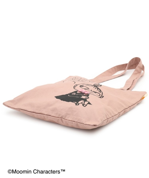 SHOO・LA・RUE（シューラルー）の「【ムーミン】コラボ トートバッグ（トートバッグ・レディース・アイボリー/ライトブルー/グレー/ナチュラル/グリーン/サンドベージュ・00）」の19枚目の写真