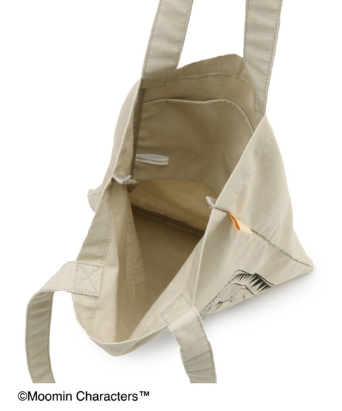 SHOO・LA・RUE（シューラルー）の「【ムーミン】コラボ トートバッグ（トートバッグ・レディース・アイボリー/ライトブルー/グレー/ナチュラル/グリーン/サンドベージュ・00）」の21枚目の写真