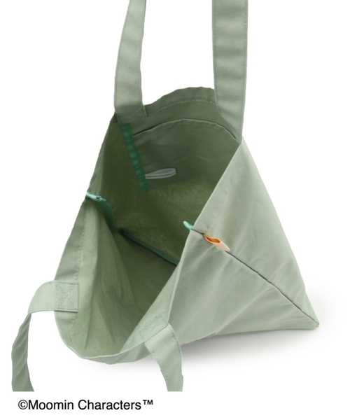 SHOO・LA・RUE（シューラルー）の「【ムーミン】コラボ トートバッグ（トートバッグ・レディース・アイボリー/ライトブルー/グレー/ナチュラル/グリーン/サンドベージュ・00）」の22枚目の写真