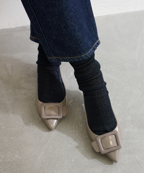 LE TALON（ルタロン）の「TEMPERATE/テンパレイト BUCKLE NINA（レインシューズ・レディース・グリーン/グレー/ブラック・36/37/38/39/40）」の2枚目の写真