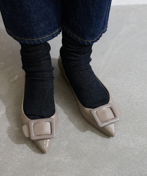 LE TALON（ルタロン）の「TEMPERATE/テンパレイト BUCKLE NINA（レインシューズ・レディース・グリーン/グレー/ブラック・36/37/38/39/40）」の6枚目の写真