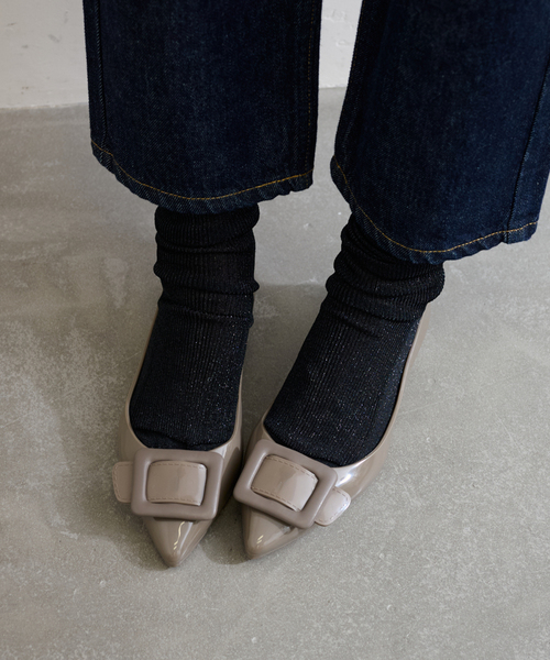 LE TALON（ルタロン）の「TEMPERATE/テンパレイト BUCKLE NINA（レインシューズ・レディース・グリーン/グレー/ブラック・36/37/38/39/40）」の7枚目の写真