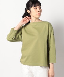 日本製　デラヴェ天竺カットソー ムジ