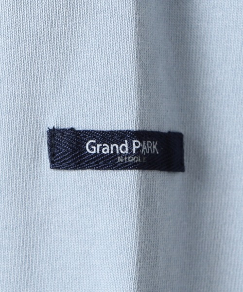 Grand PARK（グランドパーク）の「日本製　デラヴェ天竺カットソー ムジ（Tシャツ/カットソー・レディース・イエロー/サックスブルー/グリーン・FREE）」の6枚目の写真