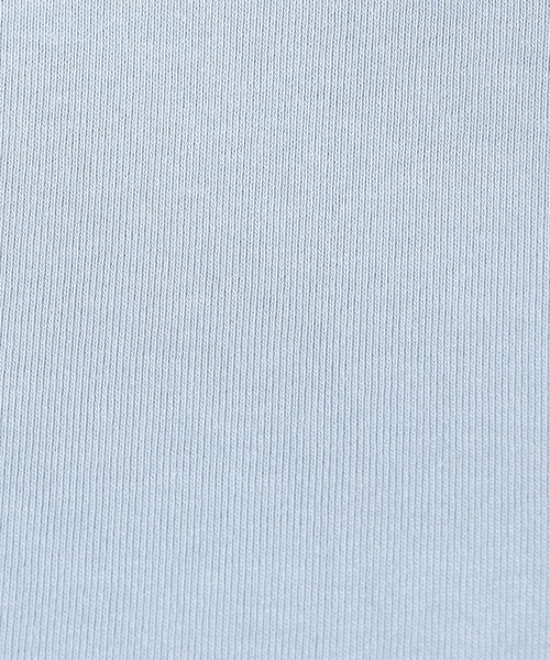 Grand PARK（グランドパーク）の「日本製　デラヴェ天竺カットソー ムジ（Tシャツ/カットソー・レディース・イエロー/サックスブルー/グリーン・FREE）」の4枚目の写真