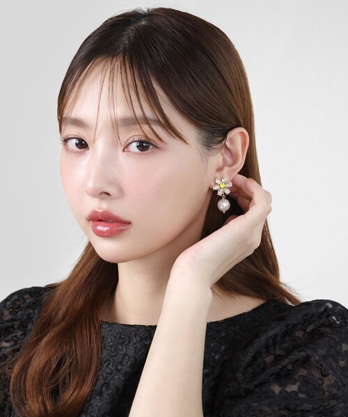 DAISY BIJOUX＆PEARL EARRINGS イヤリング（イヤリング）｜TOCCA（トッカ）