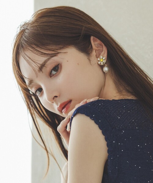 DAISY BIJOUX＆PEARL EARRINGS イヤリング（イヤリング）｜TOCCA（トッカ）