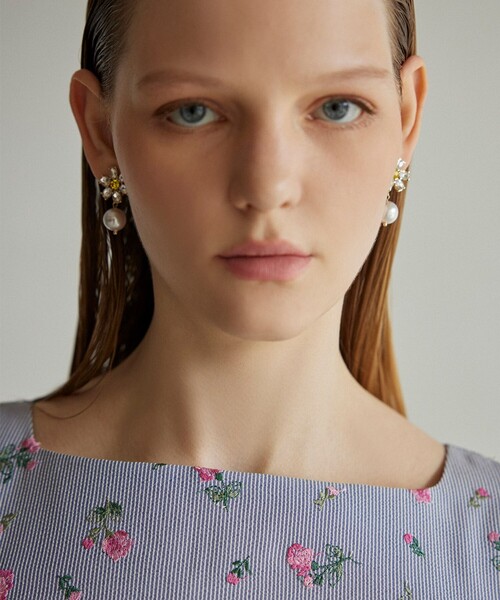 DAISY BIJOUX＆PEARL EARRINGS イヤリング（イヤリング）｜TOCCA（トッカ）