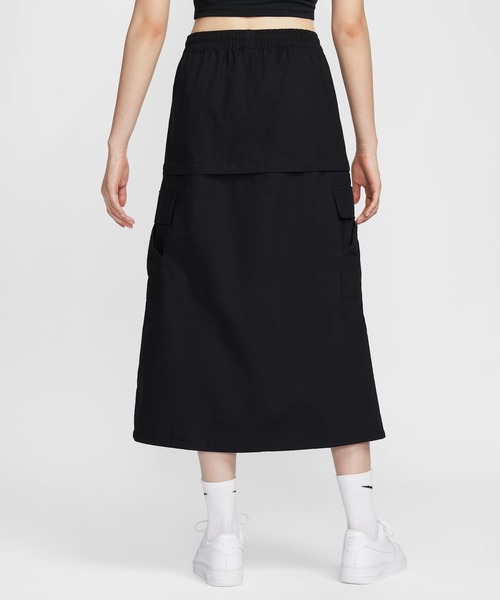 スカート Nike  Women's Mid-Rise Woven Cargo Midi Skirt Buy Nike Sportswear Essential Women's Mid-Rise Woven Cargo