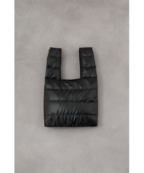 AZUL by moussy(アズールバイマウジー)の「シレー中綿マルシェバッグ(ハンドバッグ・メンズ・ブラック/シルバー・FREE)」の16枚目の写真