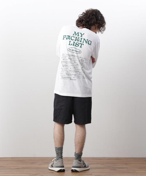 MANASTASH（マナスタッシュ）の「MANASTASH/マナスタッシュ/ L/S TEE BE PREPARED（Tシャツ/カットソー・メンズ・ホワイト/その他10/ブラック・L/M/S/XL）」の16枚目の写真