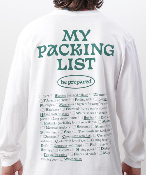 MANASTASH（マナスタッシュ）の「MANASTASH/マナスタッシュ/ L/S TEE BE PREPARED（Tシャツ/カットソー・メンズ・ホワイト/その他10/ブラック・L/M/S/XL）」の11枚目の写真