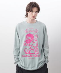 MANASTASH（マナスタッシュ）の「MANASTASH/マナスタッシュ/ L/S TEE BE PREPARED（Tシャツ/カットソー）」