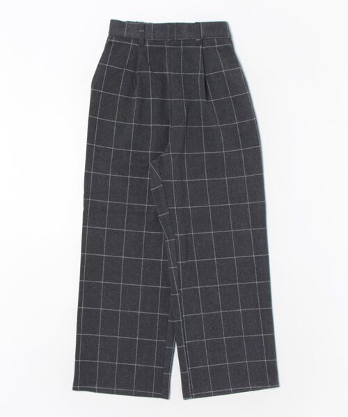 BELLUNA PLUS(ベルーナ)の「ウール調ふっくらワイドパンツ(その他パンツ・レディース・グレー系1/グレー/グレー系/グレー系2・SMALL/X-LARGE/MEDIUM/LARGE)」の3枚目の写真