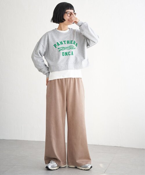 LBC(エルビーシー)の「スエードポンチイージーパンツ(その他パンツ・レディース・カーキ/グレー/モカ/アイボリー・M/L)」の16枚目の写真