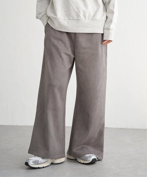 LBC(エルビーシー)の「スエードポンチイージーパンツ(その他パンツ・レディース・カーキ/グレー/モカ/アイボリー・M/L)」の6枚目の写真