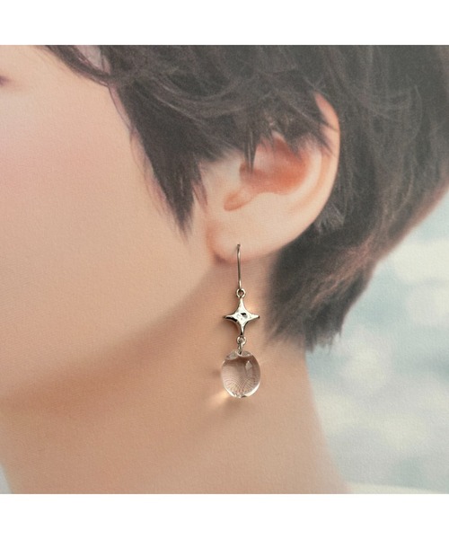 tone（トーン）の「【MUSE】スター　シルバー　サージカルステンレスピアス(MA)（ピアス（両耳用）・レディース・B/A/C/D/E/F・FREE）」の11枚目の写真