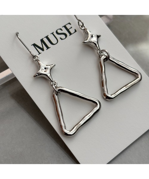 tone（トーン）の「【MUSE】スター　シルバー　サージカルステンレスピアス(MA)（ピアス（両耳用）・レディース・B/A/C/D/E/F・FREE）」の20枚目の写真