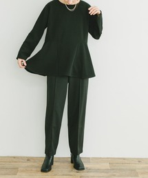 ITEMS URBANRESEARCH | ペプラムトップス×パンツセット(セットアップ)