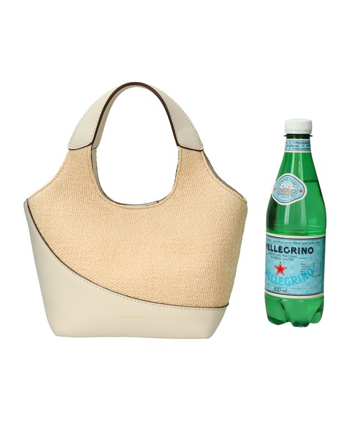 LORISTELLA（ロリステッラ）の「【LORISTELLA】異素材コンビスモールサイズハンドバッグ(Q56506)（ハンドバッグ・レディース・ホワイト系その他・ALL）」の15枚目の写真