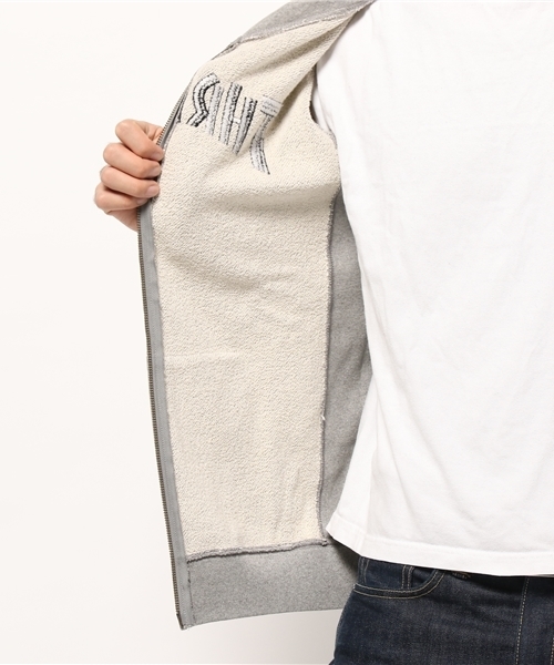 ALDIES（アールディーズ）の「THRASHER Zip Parka スラッシャーコラボパーカー（パーカー・メンズ・グリーン/グレー/その他/ブラック・MEDIUM/SMALL/LARGE/X-LARGE）」の14枚目の写真