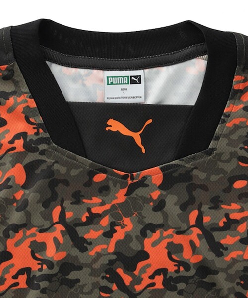 Scye（サイ）の「＜PUMA × Scye＞ Football Shirt/フットボール シャツ（Tシャツ/カットソー・メンズ・オレンジ/ベージュ・M/XL/L）」の8枚目の写真