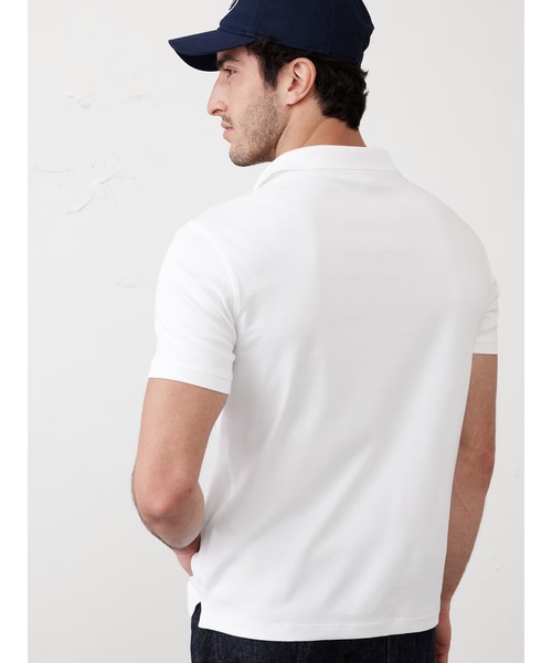BANANA REPUBLIC FACTORY STORE(バナナリパブリック ファクトリーストア)の「BANANA REPUBLIC FACTORY STORE LUXE TOUCH ポロシャツ(ポロシャツ・メンズ・ナチュラル/ブルー/ネイビー/ブラック/ホワイト・XL/L/M/S)」の6枚目の写真