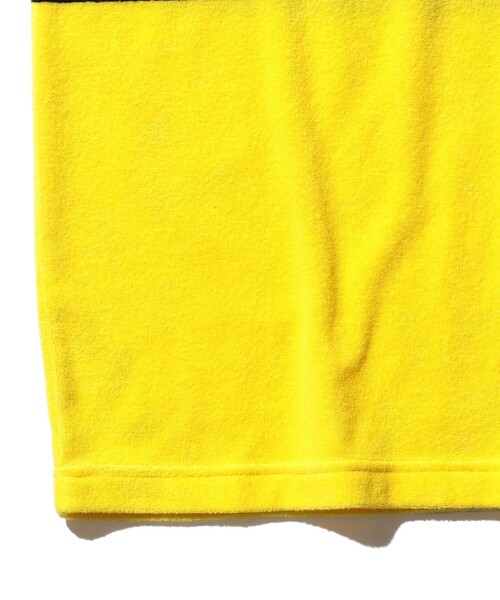 BEAMS PLUS（ビームスプラス）の「パイル ストライプ ポケット Tシャツ（Tシャツ/カットソー・メンズ・ベージュ/イエロー/ネイビー・S/XL/M/L）」の18枚目の写真