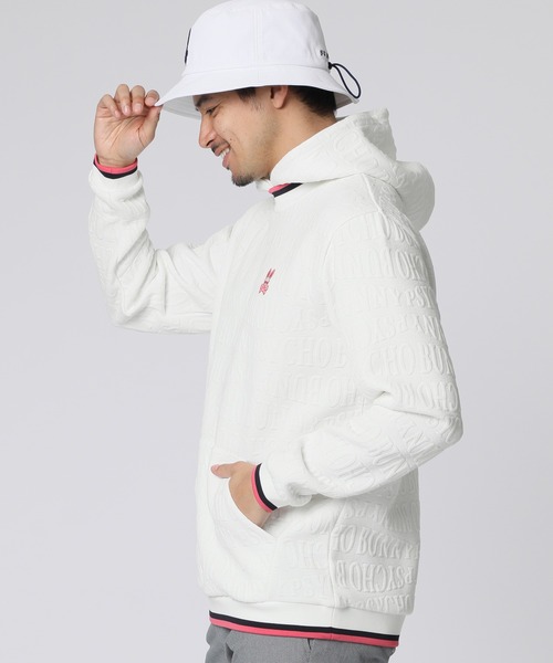 セール】[GOLF]フォントジャガード パーカ（パーカー）｜Psycho Bunny