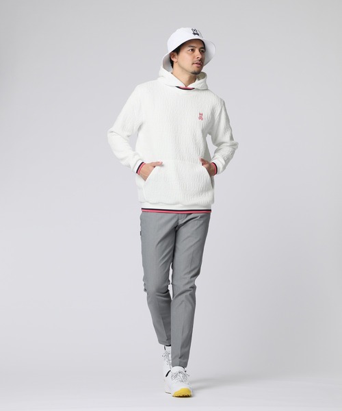 フォントジャガードパーカー セール】[GOLF]フォントジャガード パーカ（パーカー）｜Psycho Bunny