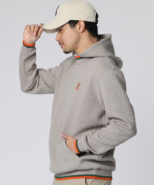 セール】[GOLF]フォントジャガード パーカ（パーカー）｜Psycho Bunny