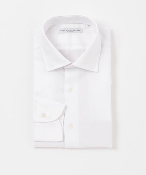 URBAN RESEARCH DOORS(アーバンリサーチドアーズ)の「『イージーケア』LIFE STYLE TAILOR セミワイドツイル無地シャツ(シャツ/ブラウス・メンズ・ホワイト・37/39/41/43)」の1枚目の写真
