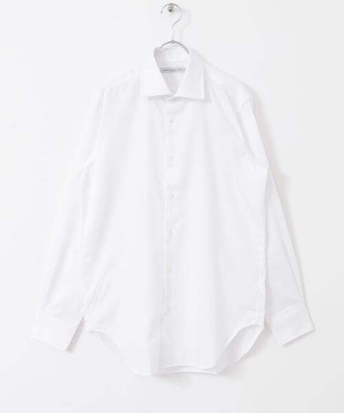 URBAN RESEARCH DOORS(アーバンリサーチドアーズ)の「『イージーケア』LIFE STYLE TAILOR セミワイドツイル無地シャツ(シャツ/ブラウス・メンズ・ホワイト・37/39/41/43)」の2枚目の写真