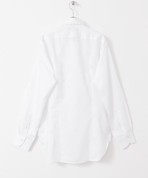 URBAN RESEARCH DOORS(アーバンリサーチドアーズ)の「『イージーケア』LIFE STYLE TAILOR セミワイドツイル無地シャツ(シャツ/ブラウス・メンズ・ホワイト・37/39/41/43)」の4枚目の写真
