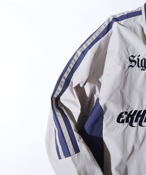 SUGGESTION(サジェッション)の「Uniform design nylon pullover / ユニフォームデザイン ナイロンプルオーバー unisex(その他トップス・メンズ・ライトグレー/ワイン/ブラック・M/L)」の12枚目の写真
