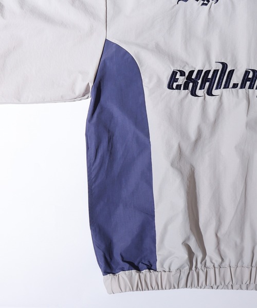 SUGGESTION(サジェッション)の「Uniform design nylon pullover / ユニフォームデザイン ナイロンプルオーバー unisex(その他トップス・メンズ・ライトグレー/ワイン/ブラック・M/L)」の10枚目の写真