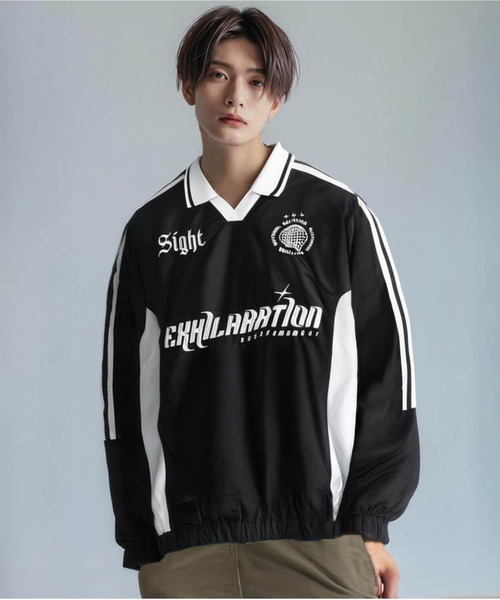 SUGGESTION(サジェッション)の「Uniform design nylon pullover / ユニフォームデザイン ナイロンプルオーバー unisex(その他トップス・メンズ・ライトグレー/ワイン/ブラック・M/L)」の15枚目の写真