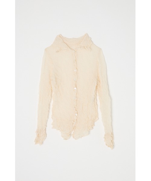 M_（エムアンダーバー）の「【M_】RE POLYESTER WRINKLED シャツ