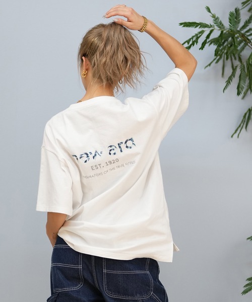 NEW ERA(ニューエラ)の「【ユニセックス】NEW ERA/ニューエラ オーバーサイズ/バックプリントTシャツ 14391903/14391904(Tシャツ/カットソー・レディース・ブラック/ホワイト・M/S)」の9枚目の写真