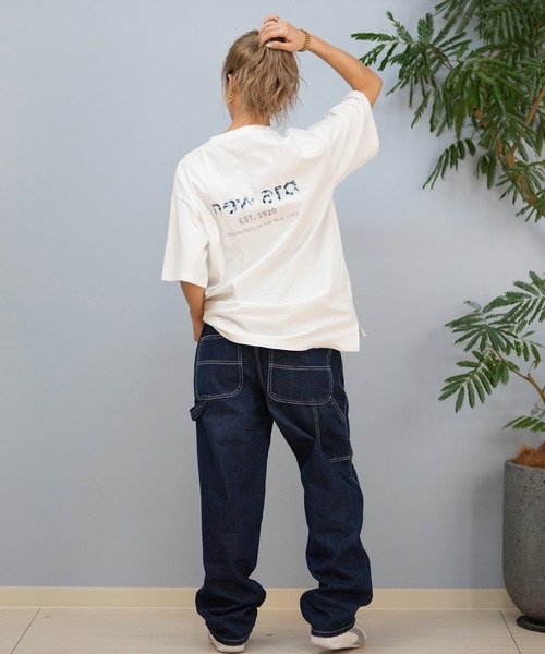 NEW ERA(ニューエラ)の「【ユニセックス】NEW ERA/ニューエラ オーバーサイズ/バックプリントTシャツ 14391903/14391904(Tシャツ/カットソー・レディース・ブラック/ホワイト・M/S)」の12枚目の写真