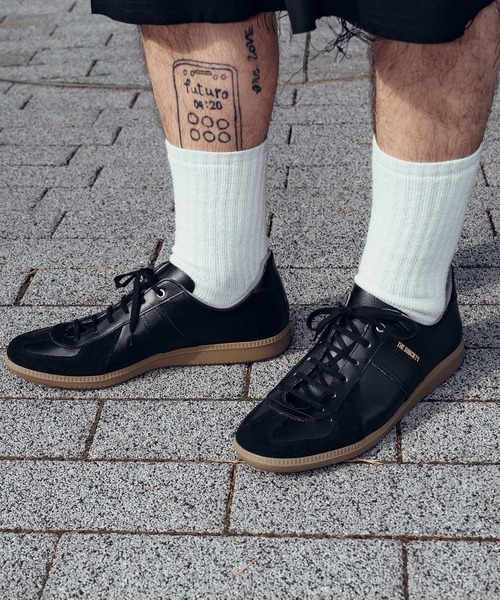 Subciety(サブサエティ)の「German trainer(スニーカー・メンズ・ブラック/ホワイト・45/44/43/42)」の13枚目の写真