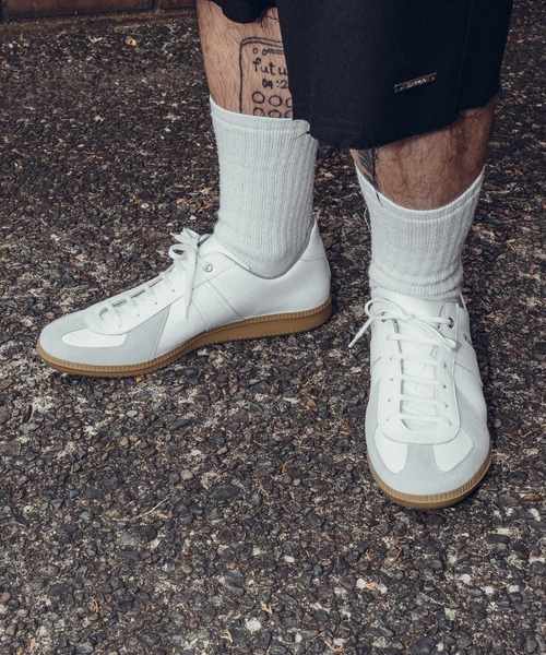 Subciety(サブサエティ)の「German trainer(スニーカー・メンズ・ブラック/ホワイト・45/44/43/42)」の17枚目の写真