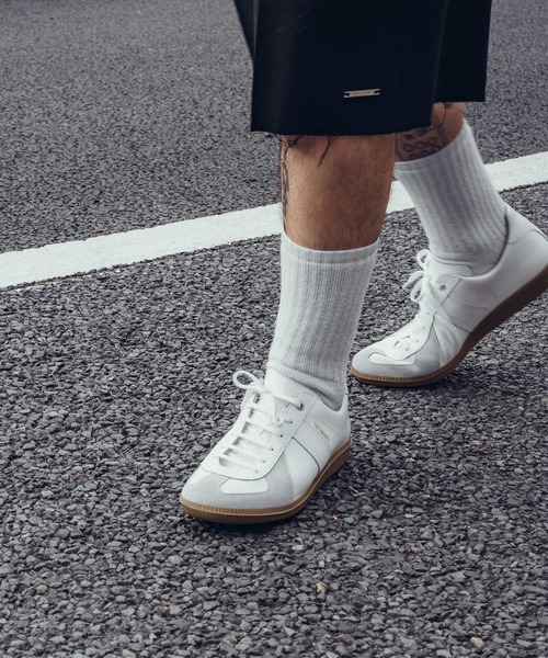Subciety(サブサエティ)の「German trainer(スニーカー・メンズ・ブラック/ホワイト・45/44/43/42)」の22枚目の写真