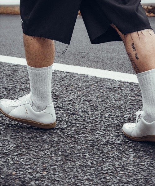 Subciety(サブサエティ)の「German trainer(スニーカー・メンズ・ブラック/ホワイト・45/44/43/42)」の11枚目の写真