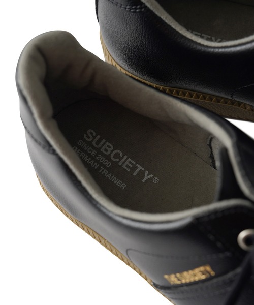 Subciety(サブサエティ)の「German trainer(スニーカー・メンズ・ブラック/ホワイト・45/44/43/42)」の12枚目の写真
