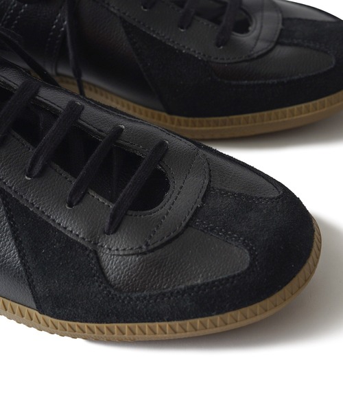 Subciety(サブサエティ)の「German trainer(スニーカー・メンズ・ブラック/ホワイト・45/44/43/42)」の16枚目の写真