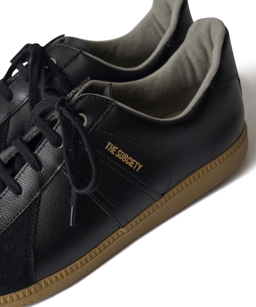 Subciety(サブサエティ)の「German trainer(スニーカー・メンズ・ブラック/ホワイト・45/44/43/42)」の21枚目の写真