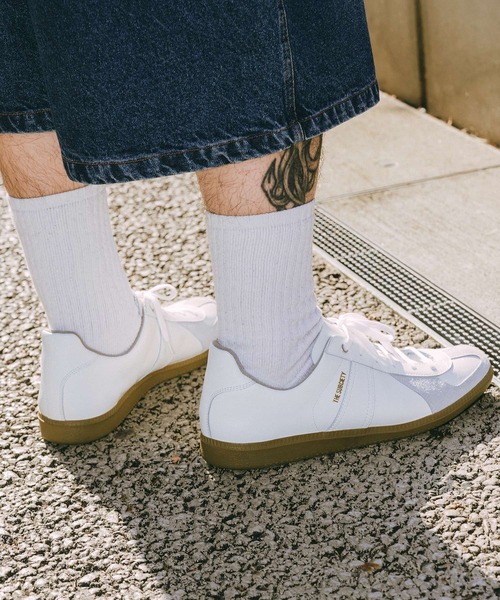 Subciety(サブサエティ)の「German trainer(スニーカー・メンズ・ブラック/ホワイト・45/44/43/42)」の5枚目の写真