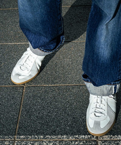 Subciety(サブサエティ)の「German trainer(スニーカー・メンズ・ブラック/ホワイト・45/44/43/42)」の9枚目の写真