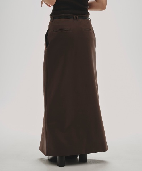 TODAYFUL(トゥデイフル)の「TODAYFUL Twill Wrap Skirt(スカート・レディース・ブラック/ブラウン・36/38)」の7枚目の写真